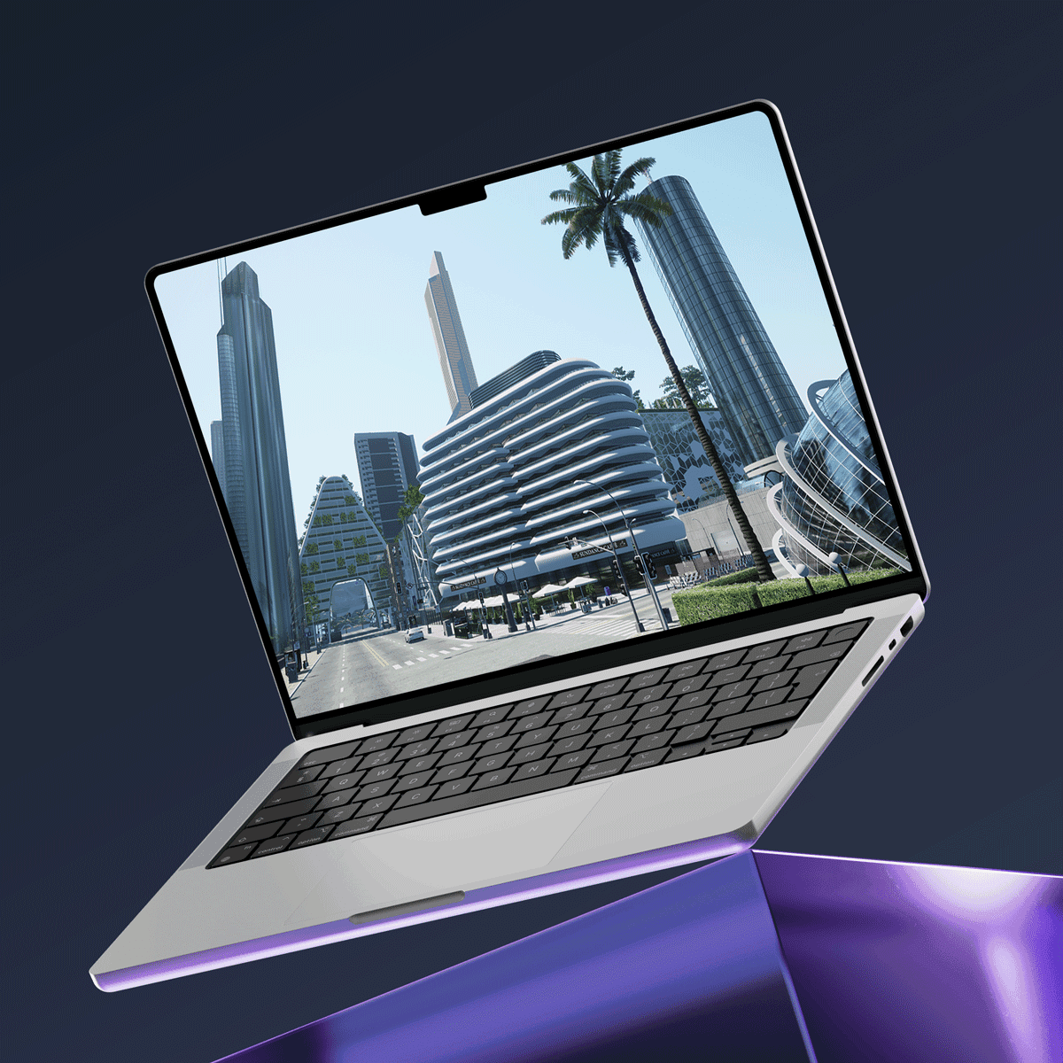 3D Web Real Estate Metaverse